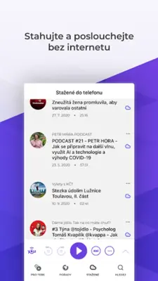 Youradio Talk – podcasty, rádio a zprávy android App screenshot 3